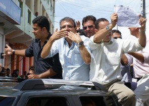 Comemoração de Ranulfo depois de ser diplomado