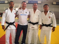 Três novos atletas do judô coiteense passam para faixa preta