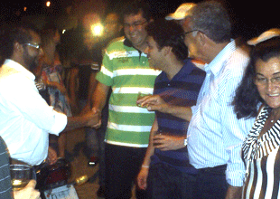 Deputado eleito Mário Negromonte Júnior visitou Santaluz no final de semana