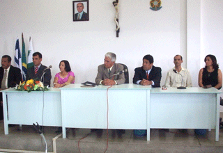 Empossada a Mesa Diretora da Câmara de Santaluz