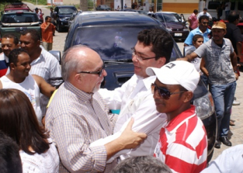 Presidente do PP de Santaluz acompanha ministro na primeira visita a Bahia