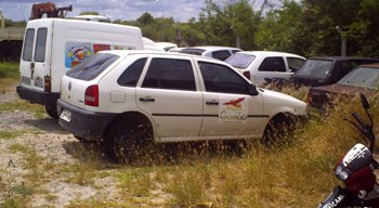 Veículo da Prefeitura de Gavião apreendido por licenciamento atrasado