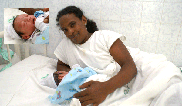 Primeira criança a nascer em Coité em 2011 é do sexo masculino