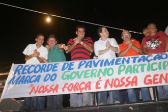 Prefeitura de Riachão inaugura calçamento no Bairro da Barra