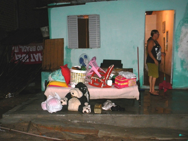 Forte temporal causa prejuízos e transtornos aos moradores de Cansanção
