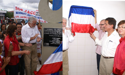 Neusa Cadore acompanha Wagner ás cidades de Quixabeira e Capela para inaugurações