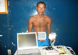 Coité:arrombador de clínica é detido quando se preparava pra viajar