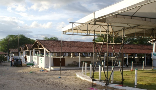 Parque de exposições de Coité já está pronto para a festa do agronegócio