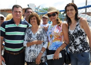 Ubaldino, Marlene, Lúcia e Isabela
