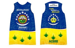 Bloco Revolution Reggae 2011,leva a bandeira de Coité no seu abadá