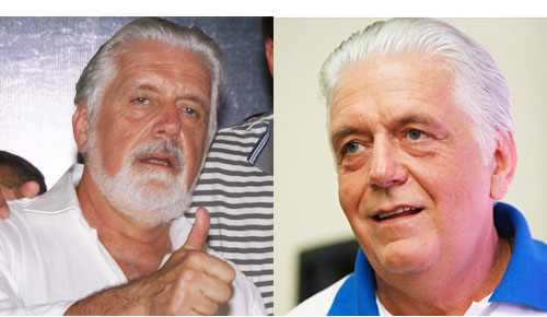 Governador Wagner cumpre promessa e tira barba depois de 34 anos