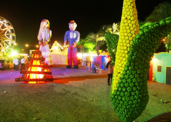 Grandes nomes da música nordestina e beleza da decoração marcaram o São João de Euclides da Cunha