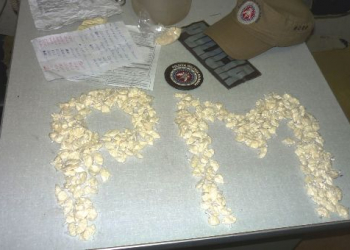 Policiais da 24ª CIPM/Jacobina prendem traficante com 252 papelotes de cocaína