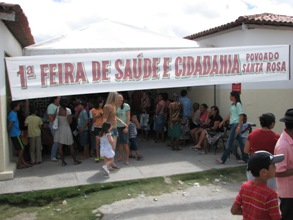 Progestão e Prefeitura de Coité promovem Feira de Saúde e Cidadania em Santa Rosa