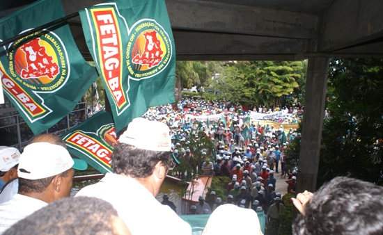 Depois de ouvirem propostas do governador, agricultores e FETAG avaliaram como positivo o Grito da Terra