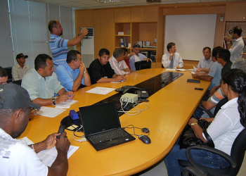 Coelba recebe Neusa Cadore e representantes de quatro municípios