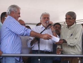 Poucas e boas na inauguração da estrada de Biritinga – Que Zé Filho que nada!