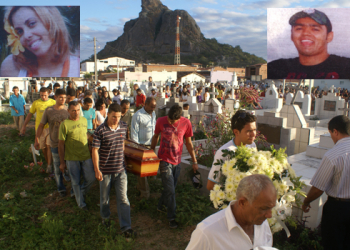 Sepultados em Pé de Serra os corpos dos jovens encontrados carbonizados