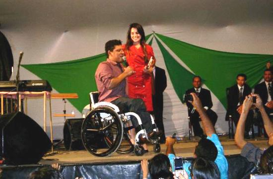 Gospel: Wellington Camargo, irmão de Zezé e Luciano fez show em Cansanção e Euclides da Cunha