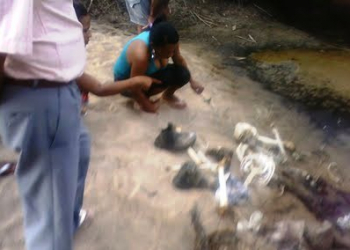 Ossada de homem é encontrada em riacho na cidade de Pé de Serra