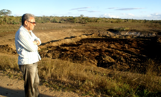 Retirolândia sofre com a estiagem e preocupa o prefeito Bequinho.