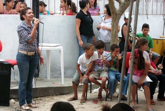 CRAS da Mansão, reune mais de cem familias para apresentação de diversas atividades culturais