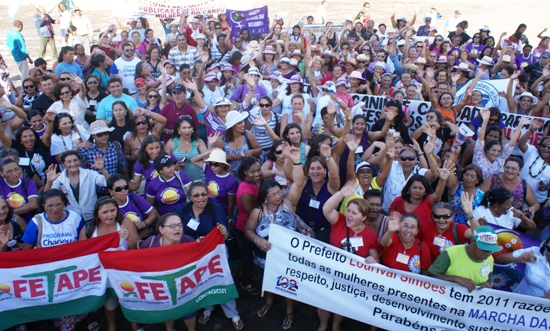 “Margaridas” de todo Nordeste realizaram primeira concentração em Barreiras