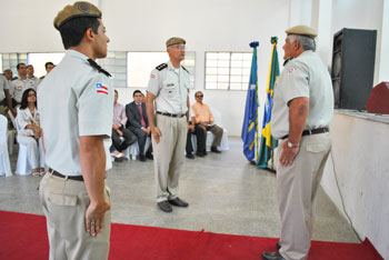 Capitão Evódio Oliveira assume comando da 3ª Cia PM de Araci