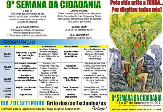 9 SEMANA DA CIDADANIA