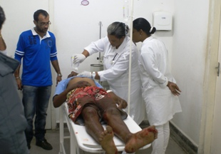 Coité – Mais um acidente envolvendo moto deixa uma pessoa gravemente ferida