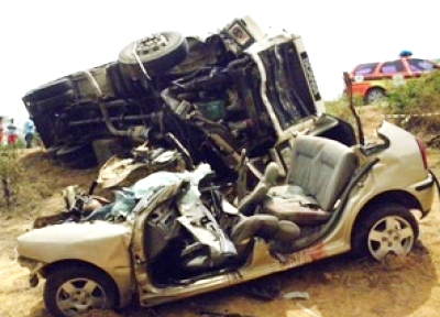 Acidente na BR 110 em Jeremoabo mata cinco jovens que retornavam de uma festa