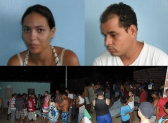 Uauá: casal é alvejado à tiros.Homem morre