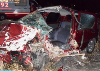 Acidente entre veículos da Fiat deixa dois mortos em Senhor do Bonfim