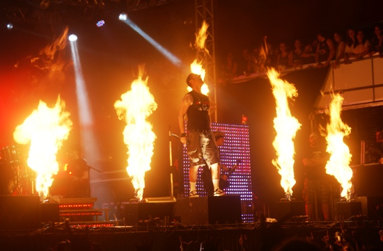 Capital Inicial do Rock in Rio para o Chupa Cabra em Ribeira do Pombal, mostrou que baiano também é roqueiro