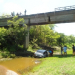 Carro cai de ponte em Quijingue e deixa dois feridos