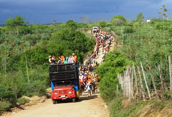 2ª Cavalgada de Bastião reuniu vaqueiros de várias cidades da região