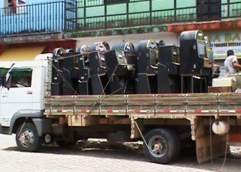 Operação policial apreende 45 máquinas caça níqueis em Rio Real