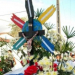 Imagem de Senhor do Bonfim e Cantores de Deus presentes no encerramento da Festa de Santa Luzia