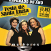 Imagem de Senhor do Bonfim e Cantores de Deus presentes no encerramento da Festa de Santa Luzia