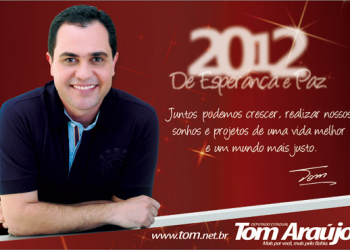 Mensagem do deputado Tom Araújo