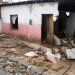 Forte temporal destrói casa no Bairro Nova Esperança em Coité