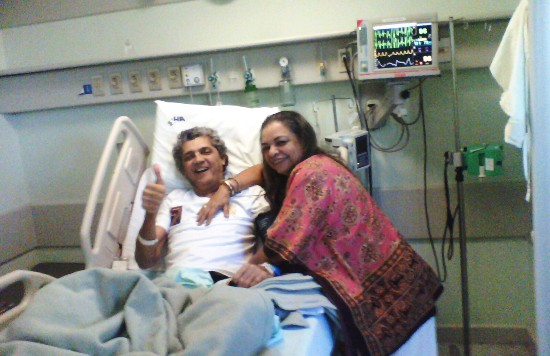 Chefe de Gabinete da prefeitura de Valente reage bem depois de complicada cirurgia