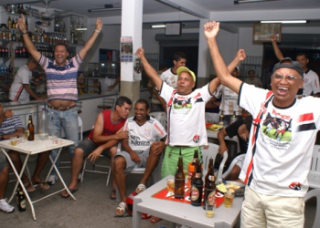 Torcida do Corinthians de Wallace, faz grande festa pela conquista em Coité