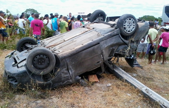 Coité I – Oficial de Justiça fica ferido em acidente é socorrido pelos voluntários Anjos da Vida