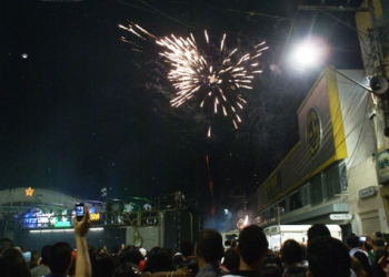 Mesmo sem grandes atrações coiteenses foram as ruas comemorar a virada do ano