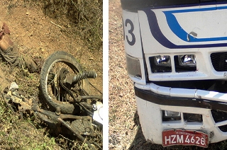 Motociclista morre em colisão com ônibus no trecho Monte Santo/ Euclides da Cunha