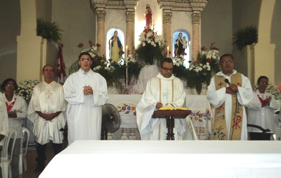 Encerrou ontem a Festa em louvor ao Sagrado Coração de Jesus- Padroeiro do Município