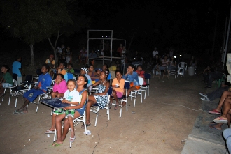 Primeira Sessão de Cinema promovida pelo CineSocial aconteceu em Goiabeira