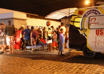 Motociclista sofre fratura exposta na perna  em colisão entre motos