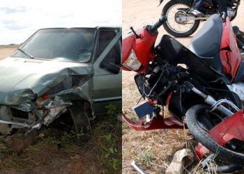Tucano – Colisão entre moto Bis e Fiat Uno mata professora e deixa irmã gravemente ferida